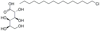 Chlorohexadecane gluconate Struktur