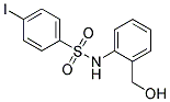 N-[2-(Hydroxymethyl)phenyl]-4-iodobenzenesulphonamide Struktur