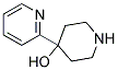 4-Hydroxy-4-pyridin-2-ylpiperidine Struktur