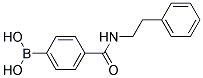 4-[(2-Phenylethyl)carbamoyl]benzeneboronic acid Struktur