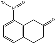 8-Nitro-2-tetralone Struktur