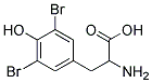 3,5-Dibromo-DL-tyrosine Struktur