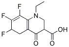 6,7,8-trifluoro-N-Ethyl-2,5-dihydro-4-oxoquinoline-3-Carboxylic Acid Struktur