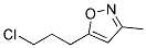 5-(3-Chloropropyl)-3-methyl isoxazole Struktur