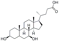 URSODEOXYCHOLIC ACID(REAGENT / STANDARD GRADE) Struktur