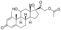 METHYLPREDNISOLONE ACETATE BP STANDARD(CRM STANDARD) Struktur