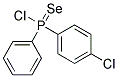 P-(4-CHLOROPHENYL)-P-PHENYLPHOSPHINOSELENOIC CHLORIDE Struktur