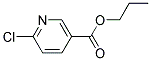 N-PROPYL 6-CHLORONICOTINATE Struktur