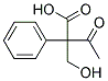 Acetyltropic Acid Struktur