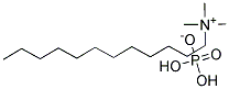 Dodecyl trimethyl ammonium dihydrogen phosphate Struktur