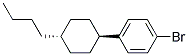 4-Trans(4-N-ButylCyclohexyl)Bromobenzene Struktur