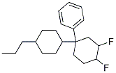 3,4-Difluoru-1-(4'-Propylcyclohexyl)Cyclohexylbenzene Struktur