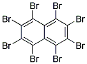 Octabromonaphthalene Struktur