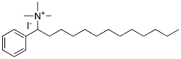 DodecylTrimethylBenzylAmmoniumIodide Struktur