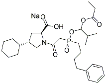 FosinoprillSodium Struktur