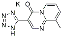 PEMIROLAST POTASSIUM 9-METHYL-3-(1H-TETRAZOL-5-YL)-4H-PHRIDO [1,2-A]PYRIMIDIN-4-ONE POTASSIUM Struktur