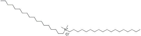 N,N-DIMETHYL-N,N-DIOCTADECYLAMMONIUM CHLORIDE Struktur