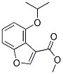 METHYL 4-ISOPROPOXYBENZOFURAN-3-CARBOXYLATE Struktur