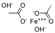 IRON(III)DIACETATE HYDROXIDE Struktur