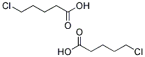 5-CHLOROVALERIC ACID, (5-CHLOROPENTANOIC ACID) Struktur