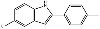 5-CHLORO-2-P-TOLYL-1H-INDOLE Struktur