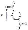 4-NITRO-3-(TRIFLUOROMETHYL)BENZENESULPHONYL Struktur