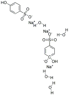 4-HYDROXYBENZENESULPHONIC ACID SODIUM SALT DIHYDRATE, (4-PHENOLSULPHONIC ACID SODIUM SALT DIHYDRATE; SODIUM 4-HYDROXY- Struktur