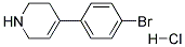 4-(4-BROMOPHENYL)-1,2,3,6-TETRA HYDROPYRIDINE HCL Struktur