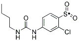 4-(3-BUTYL-UREIDO)-2-CHLORO-BENZENESULFONYL Struktur