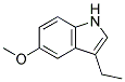 3-ETHYL-5-METHOXY-1H-INDOLE Struktur