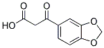 3-BENZO[1,3]DIOXOL-5-YL-3-OXO-PROPIONIC ACID Struktur