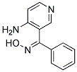 (4-AMINO-3-PYRIDINYL)PHENYL-METHANONE OXIME Struktur