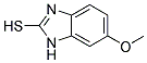 6-METHOXY-1H-BENZO[D]IMIDAZOLE-2-THIOL Struktur