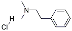 N,N-DIMETHYL-1-PHENYL-2-ETHANAMINE HCL Struktur