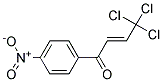 4,4,4-TRICHLORO-1-(4-NITROPHENYL)BUT-2-EN-1-ONE, TECH Struktur