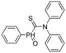 N-TRIPHENYLOXOPHOSPHORANECARBOTHIOAMIDE, TECH Struktur