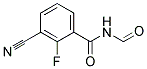 3-CYANO-2-FLUORO-N-FORMYLBENZAMIDE, TECH Struktur