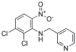 N1-(3-PYRIDYLMETHYL)-2,3-DICHLORO-6-NITROANILINE, TECH Struktur