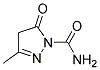 3-METHYL-5-OXO-4,5-DIHYDRO-PYRAZOLE-1-CARBOXYLICACID AMIDE Structure