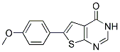 6-(4-METHOXYPHENYL)-3H-THIENO[2,3-D]PYRIMIDIN-4-ONE Struktur