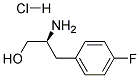 DL-BETA-(4-FLUOROPHENYL)ALANINOL HYDROCHLORIDE Struktur