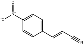 4-Nitro-trans-cinnamonitrile Struktur