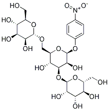 4-NITROPHENYL 3,6-DI-O-(A-D-MANNOPYRANOSYL)-B-D-MANNOPYRANOSIDE Struktur