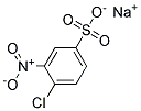 SODIUM 4-CHLORO-3-NITROBENZENE-1-SULPHONATE Struktur