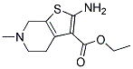 ETHYL 2-AMINO-6-METHYL-4,5,6,7-TETRAHYDROTHIENO[2,3-C]PYRIDINE-3-CARBOXYLAT Struktur