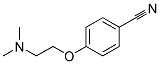 4-[2-(DIMETHYLAMINO)ETHOXY]BENZONITRIL Struktur