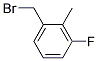 3-FLUORO-2-METHYLBENZYL BROMID Struktur