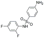 4-AMINO-N-(2,4-DIFLUOROPHENYL)BENZENESULPHONAMIDE Struktur