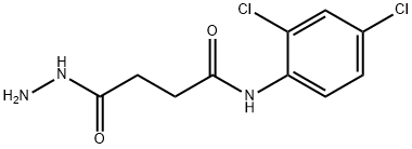 N-(2,4-DICHLOROPHENYL)-4-HYDRAZINO-4-OXOBUTANAMIDE Struktur