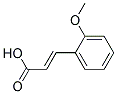 (E)-3-(2-METHOXYPHENYL)-2-PROPENOIC ACID Struktur